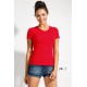 SOL'S LADY V WOMEN’S V-NECK COLLAR T-SHIRT